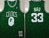 Celtics Bape 33 Larry Bird Green 1985 86 Hardwood Classics Jersey,baseball caps,new era cap wholesale,wholesale hats